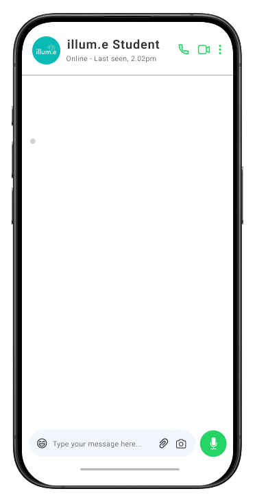 WhatsApp chat interface overlay