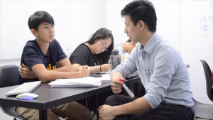 a level general paper tuition class at illum.e with Mr KP